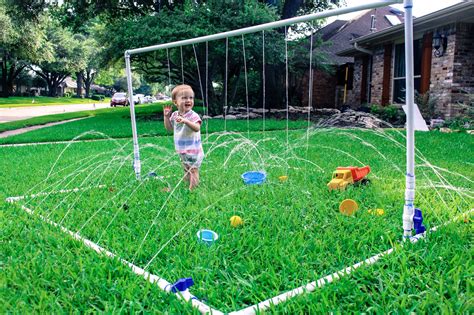 Maybe you would like to learn more about one of these? DIY PVC Pipe Splash Pad - Run Like Kale