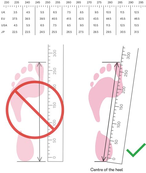 Shoe Size Chart Quoc