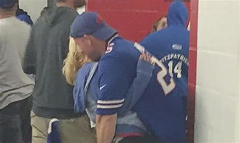 Bills Fan Gets Caught Grabbing Womans Bare Butt In Crowded Stadium