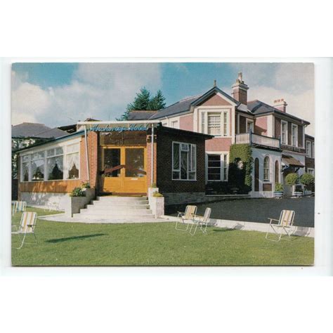 The Anchorage Hotel Babbacombe Torquay Devon Postcard On Ebid United