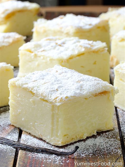 Vanilla Custard Slice Recipe From Yummiest Food Cookbook