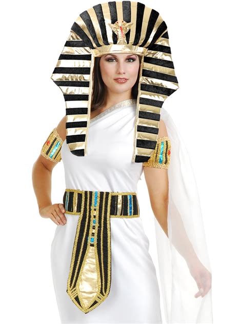Gold And Black King Tut Pharaoh Egyptian Costume Headpiece Set W Walmart Com Walmart Com