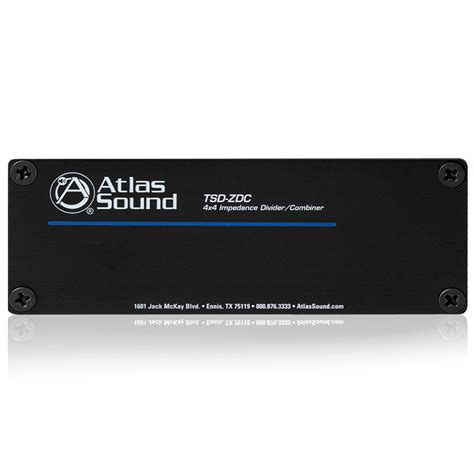 Atlasied Tsd Zdc 4 X 4 Impedance Dividercombiner Av Ace