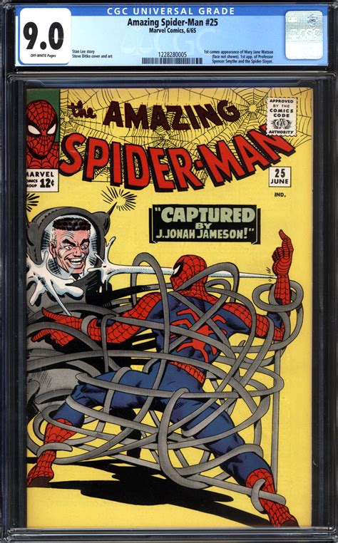 Comicconnect Amazing Spider Man 1963 98 2003 13 25 Cgc Vfnm 90