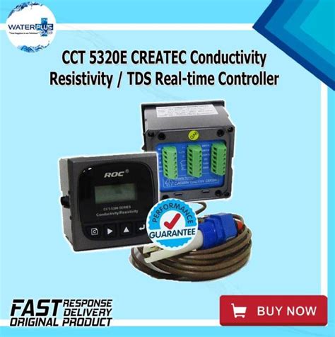 Promo Cct 5320e Createc Conductivity Resistivity Tds Real Time