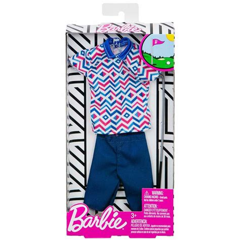 Mattel Barbie Ken Career Fashion Pack Case