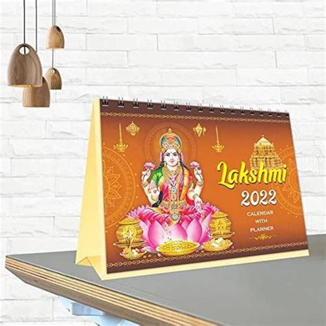 Lakshmi Desktable Calendar With Planner Vivid Print India Get Your