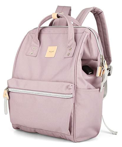 Himawari Laptop Backpack For Womenandmen Travel Backpack With Usb Charging Port Large Business Bag