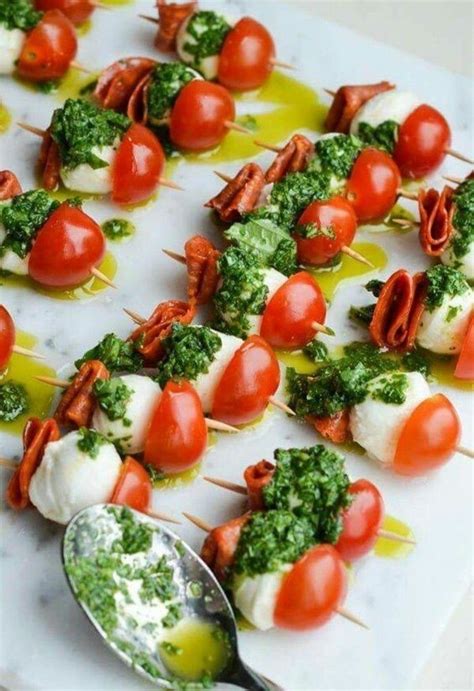 Pin By Maya On Recettes Ap Ritif Caprese Bites Caprese