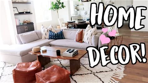 From navy blue walls to floral wallpaper and canopy beds, there are helpful and unexpected solutions to make your home look stylish and cozy. DECORATING OUR HOUSE! NEW HOME DECOR! - YouTube