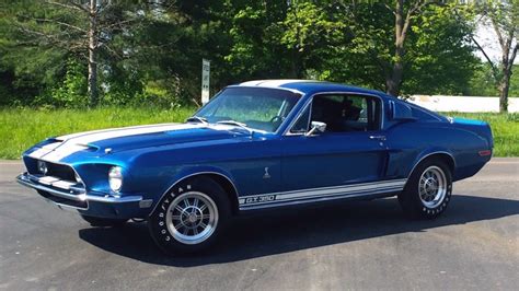 1968 Shelby Gt350 Fastback At Indy 2015 As T268 Mecum Auctions