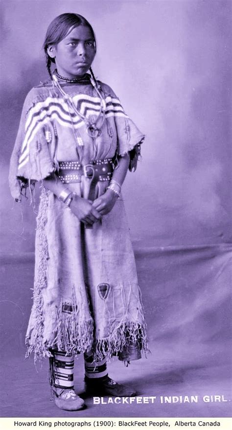Blackfeet Girl 1900 Native American Pictures Native American Indians Native American Men