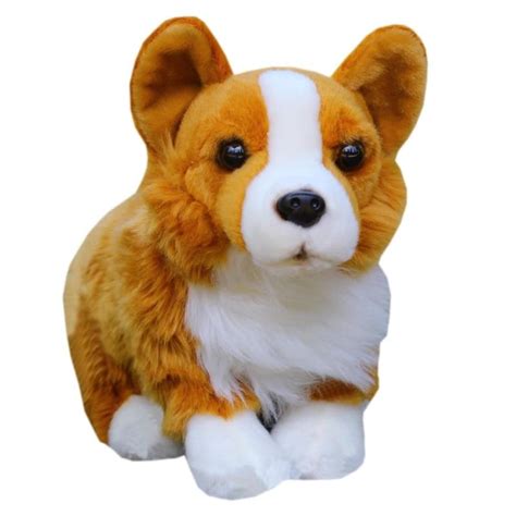 Corgi Dog Plush Toy Soft Stuffed Corgi Dog Animal Toy 32cm Etsy