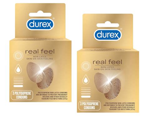 Durex Real Feel Avanti Bare Polyisoprene Non Latex Condoms Ct Pack Of Walmart Com