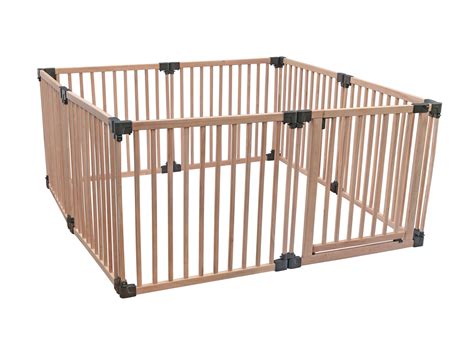 Dog Pen Indoor Puppy Run Metal And Wooden Pet Pen All Sizes Colours