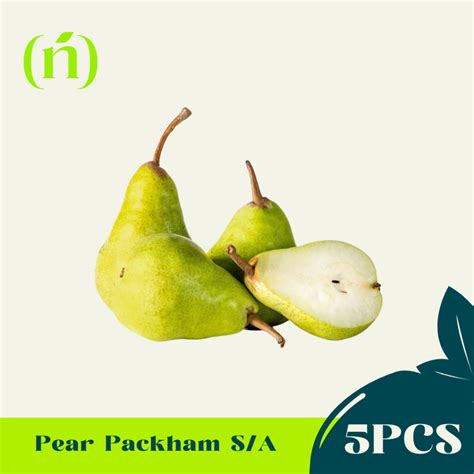 Nature Farm Pear Packham South Africa Pir Packham 5pcspkt Shopee Malaysia