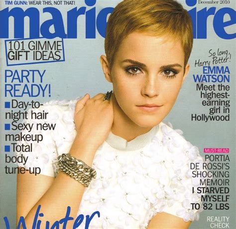 The Writer S Journey Emma Watson On The Cover Of Marie Claire 57828 Hot Sex Picture