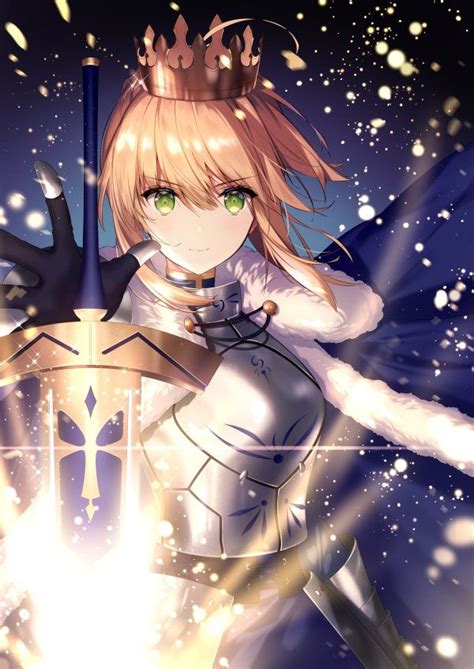 Embedded Anime Nerd All Anime Saber Lily Saber Fate Type Moon Anime Arturia Pendragon