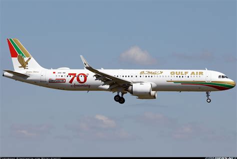 Airbus A321 253nx Gulf Air Aviation Photo 6450169