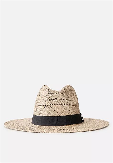 Buy Rip Curl Salty Straw Panama Hat Online ZALORA Malaysia