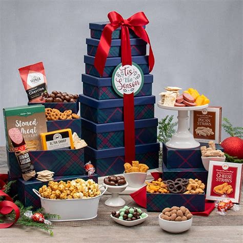4.2 out of 5 stars. Holiday Food Gift Basket of Treats by GourmetGiftBaskets.com