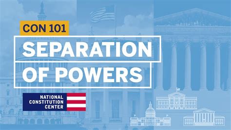 Separation Of Powers Constitution 101 Youtube