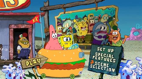Spongebob Squarepants Movie Dvd Menu Imagesee