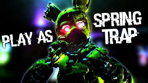 playing as springtrap the ultimate animatronic five nights at freddy s simulator youtube