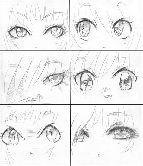 Manga Eyes Manga Faces By Capochi On Deviantart