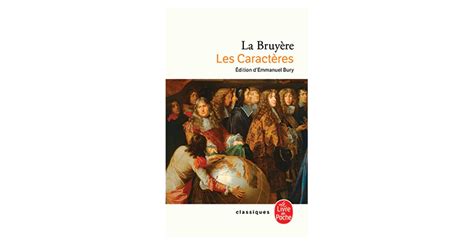 Résumé De Les Caractères De La Bruyère Livres 5 à 10 V à X