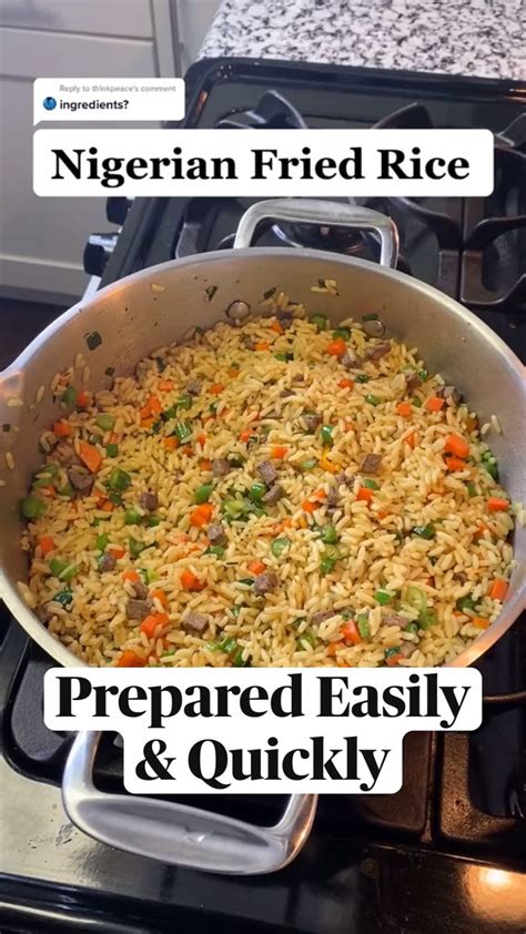 How To Make Nigerian Fried Rice An Immersive Guide By Naija Nation