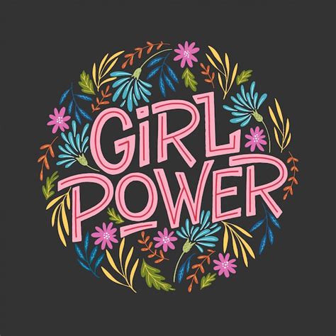 Girl Power Illustration Vector Premium Download