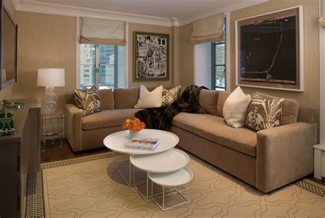 Airy Brown And Cream Living Room Designs Inspired From Outdoor Colors