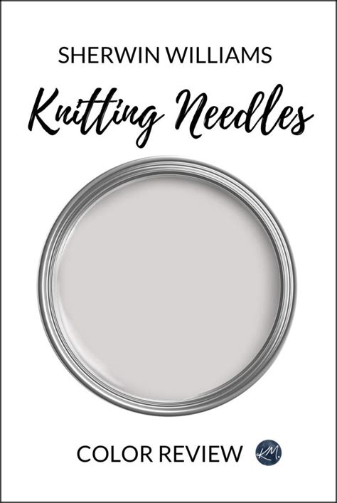 Sherwin Williams Knitting Needles Paint Color Review Kylie M Interiors