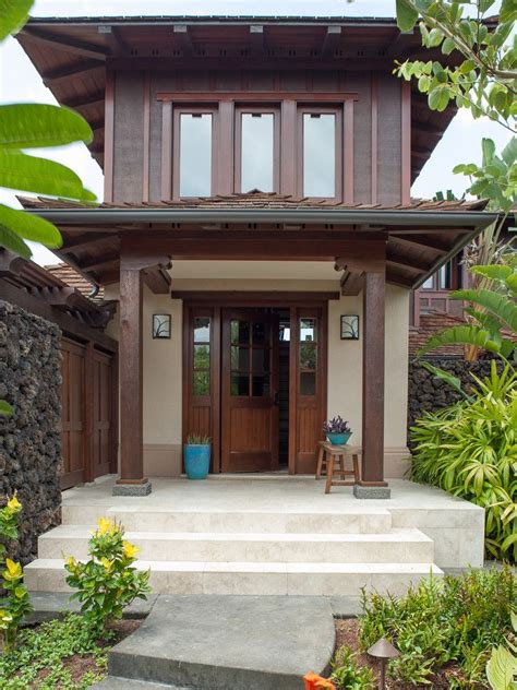 21 Amazing Asian Entry Design Ideas Tropical House