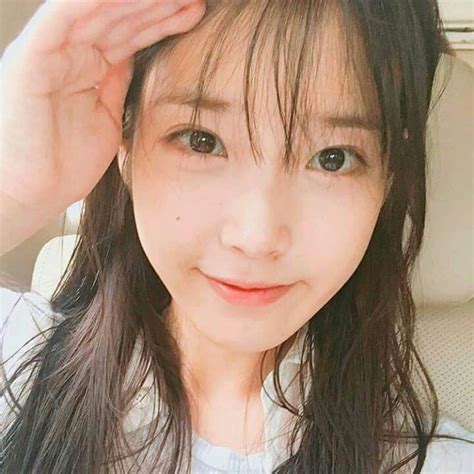 Iu Instagram Korean Star Korean Girl Asian Girl Barefaced