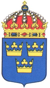 Tre kronor är sveriges heraldiska nationalsymbol som återfinns bland annat i riksvapnet och består av tre öppna kronor av guld, ställda två över en, på blå bakgrund. Sverige - "Vandrarnas Eldorado", Rainer Stalvik, Föreläsare