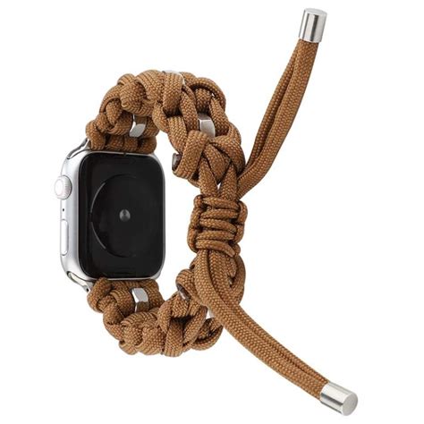 Been making these camera straps lately. Braided Nylon Paracord Strap for Apple Watch | StrapsCo
