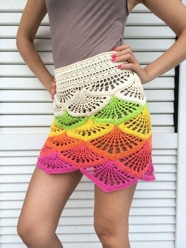 Beautiful Crochet Pattern Skirts You Could Wear In