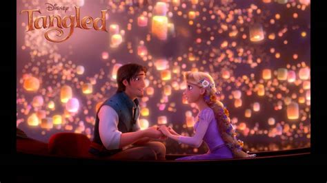 It is sung when rapunzel is finally achieving her lifelong dream to see the floating lanterns. Tangled/ Rapunzel - Endlich sehe ich das Licht [German ...