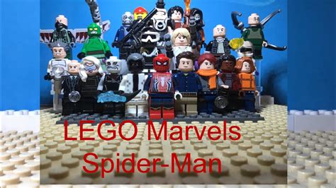 Lego Marvels Spider Man Custom Minifigure Showcase Youtube