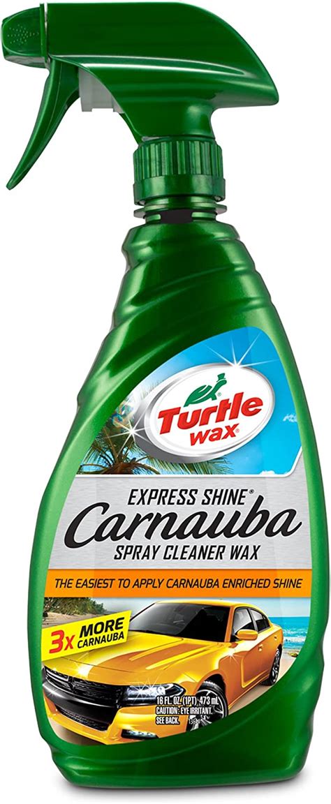 Turtlewax T 136r Express Shine Carnauba Spray Wax 473ml Clear