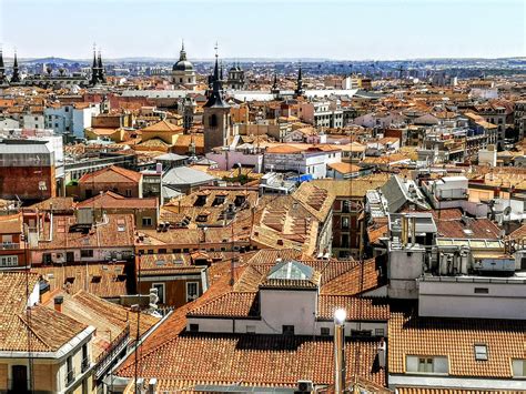 Madrid Roof City Free Photo On Pixabay