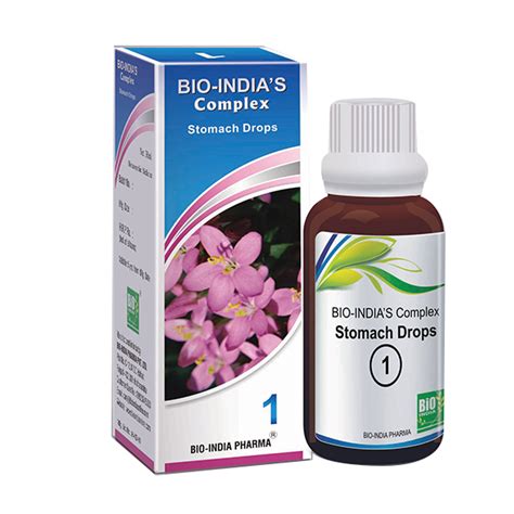 Buy Bio Indias Stomach Drops 1 30 Ml Online At Best Price Bio India