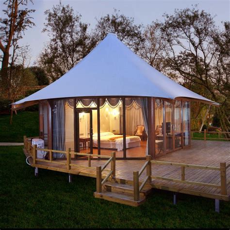[hot item] eco friendly glamping tent for resort and hotel tents camping glamping tent