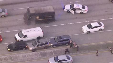 Hijacked Ups Truck Led Florida Police On A Massive Chase That Ended In