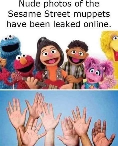 Nude Photos Of The Sesame Street Muppets Have Been Leaked Online IFunny