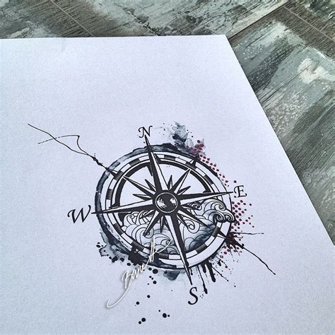 Skizzen tattoo ideen zeichnen motive zeichnungen tattoo vorlagen windrose kompass tattoos tätowierungen. Épinglé sur Summer and autumn collection of 2015