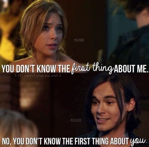 hanna marin and caleb rivers quote no you don t know the first thing