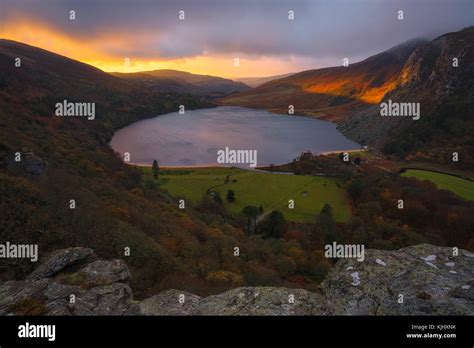 Lough Tay In Wicklow Mountains Ireland Stock Photo Alamy